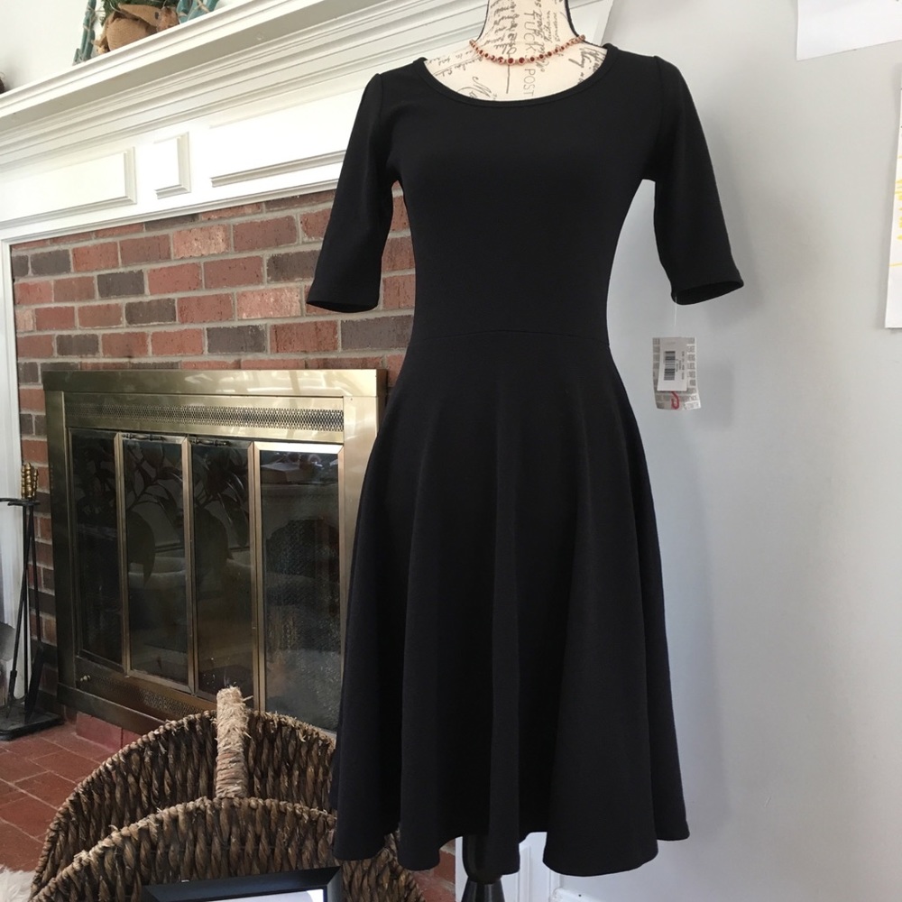 NWT Black Lularoe Nicole Dress